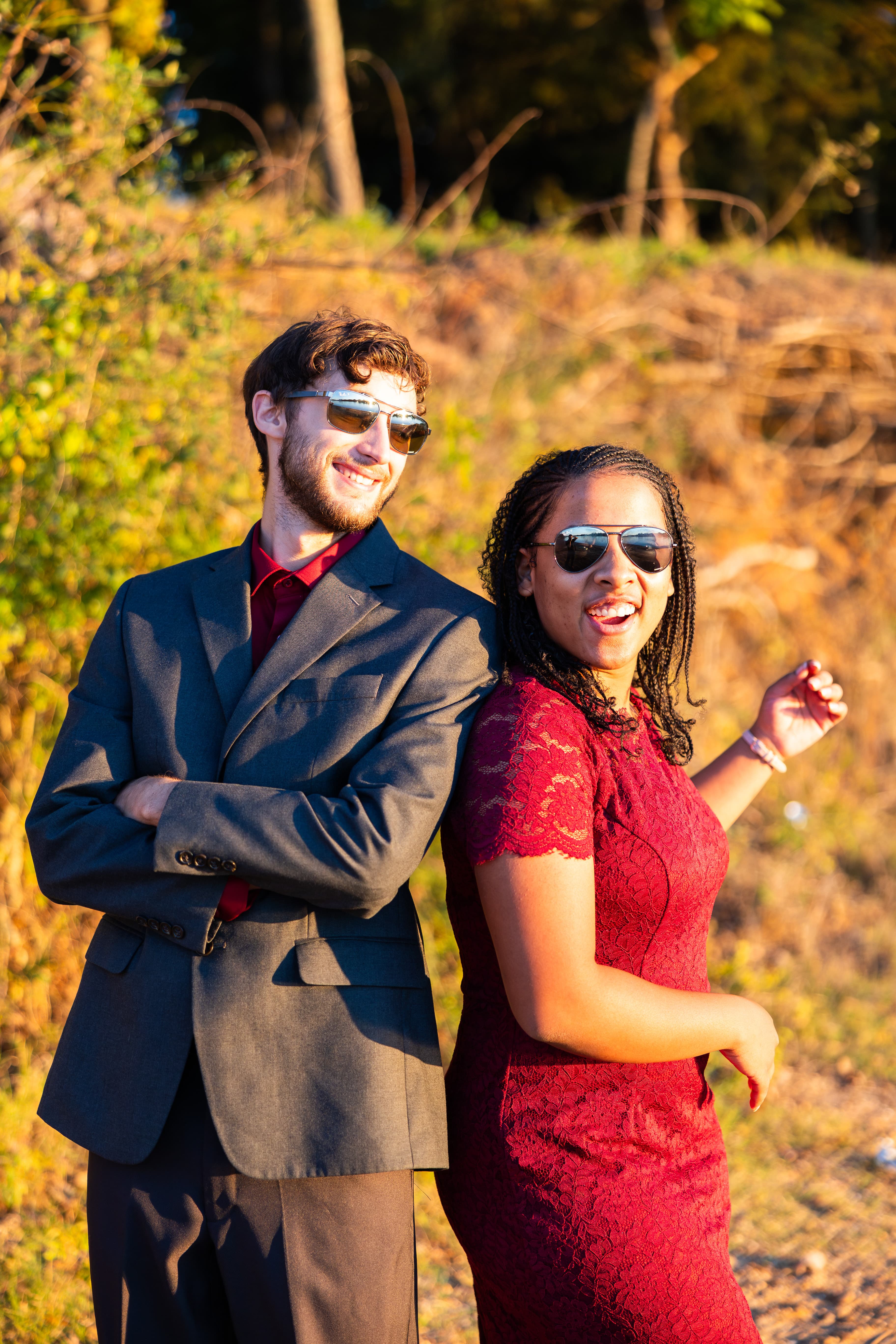 Donovan and his wife